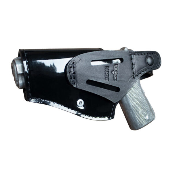 Boston Leather® 5034 Guardian Hi-Ride Holster black Clarino back