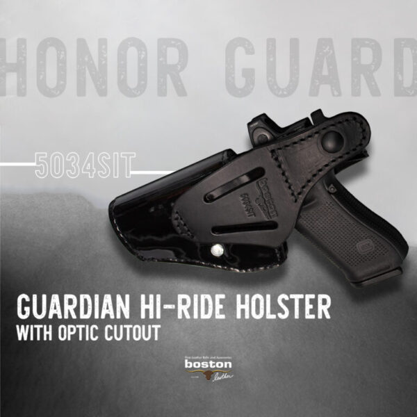 Boston Leather® 5034 Guardian Hi-Ride Holster black
