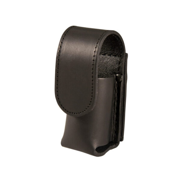 Boston Leather® 5527 MK-3 Chemical Holder plain brown no snap