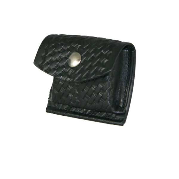 Boston Leather® 5640 Glove/Mask Pouch Black Basket weave
