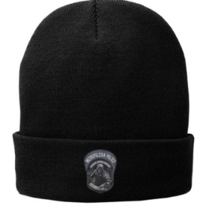Port & Company® Fleece-Lined Knit Cap-Black with MPDC RSU Patch