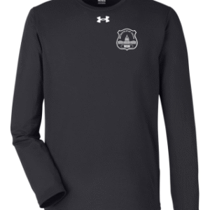 Under Armour 1376843 Team Tech™ long sleeve t-shirt with Metropolitan Police Robbery Suppression Unit design Black Front