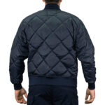 The Bravest Diamond Quilt Jacket 1221-J – navy quilted jacket for first responders