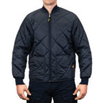 The Bravest Diamond Quilt Jacket 1221-J – navy quilted jacket for first responders
