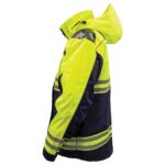 3555 Rescue Jacket – Hi-Vis ANSI Class 2 all-weather 3-in-1 safety parka for first responders black