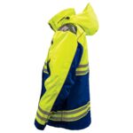 3555 Rescue Jacket – Hi-Vis ANSI Class 2 all-weather 3-in-1 safety parka for first responders red