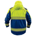 3555 Rescue Jacket – Hi-Vis ANSI Class 2 all-weather 3-in-1 safety parka for first responders red