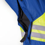 3555 Rescue Jacket – Hi-Vis ANSI Class 2 all-weather 3-in-1 safety parka for first responders red