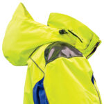 3555 Rescue Jacket – Hi-Vis ANSI Class 2 all-weather 3-in-1 safety parka for first responders red