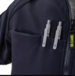 Navy 7650 Tactical Soft Shell quarter-zip pullover with stand-up collar, designed for first responders and tactical professionals.