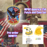 MPDC America 250 Patch & Coin Set (1776–2026)