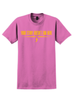 Pink dispatch mental health awareness t-shirt with Your Story Doesn’t End Here message and headset graphic